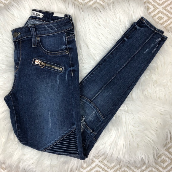 aaron skinny moto jean